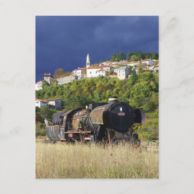 Alter Zug Postkarte (Vorderseite)