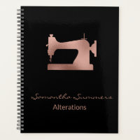 Altérations de la machine à coudre rose Gold Foil