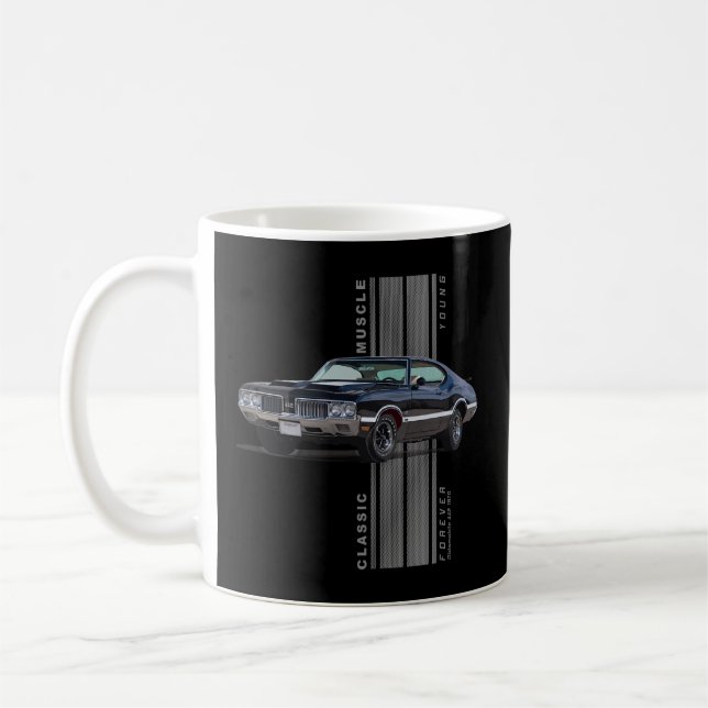 Ältere 442 Amerikanische Muskelwagen Kaffeetasse (Links)