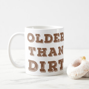 Ältere als trockener Kaffee Zwei-Tone-Tasse Kaffeetasse