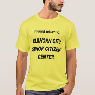 Ältere Bürger-Mitte T-Shirt