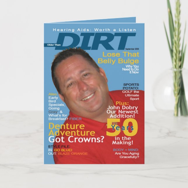 Ältere Einladung (Vorderseite)