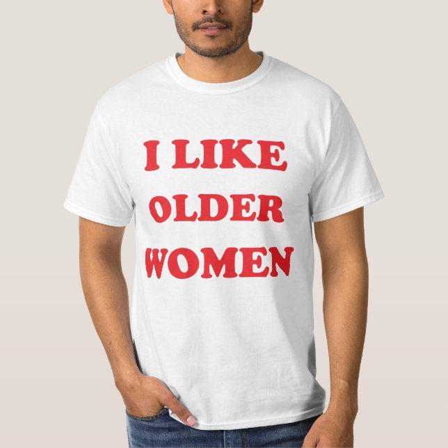 Ältere Frauen Herzchen Heiße Mamas Witziges Sprich T-Shirt (Vorderseite)