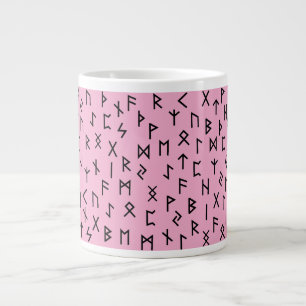 Ältere Futhark-Runen Jumbo-Tasse