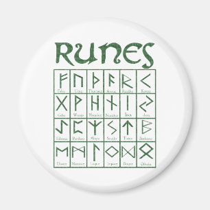 Ältere Futhark Runen Magnet
