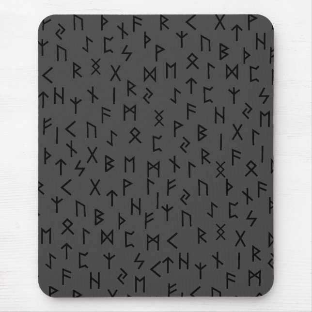 Ältere Futhark-Runen Mousepad (Vorne)