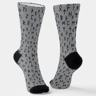 Ältere Futhark-Runen Socken