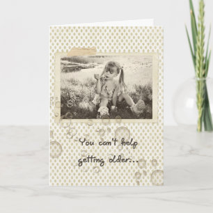 Ältere Geburt Karte
