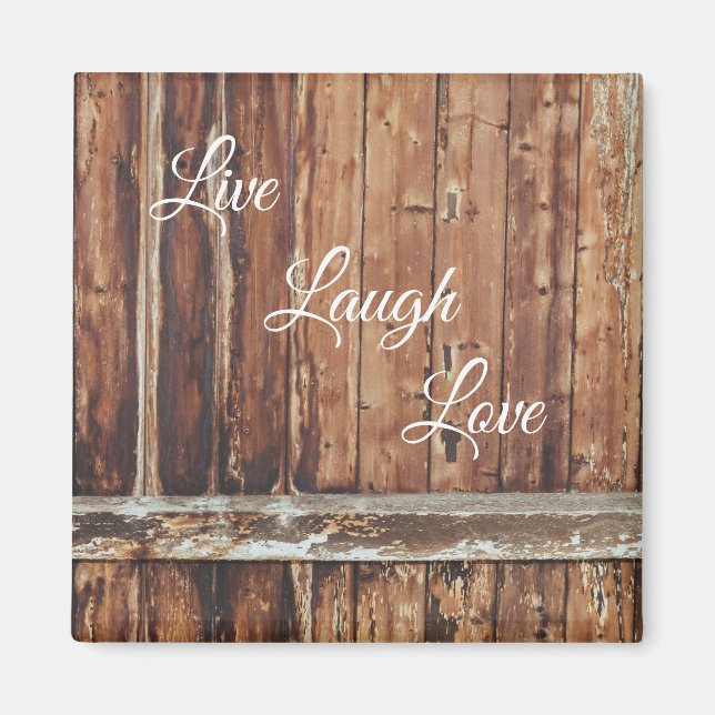 Ältere Holzzaun Magnet (Vorne)