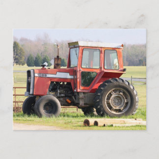 Ältere Idle Traktor Postkarte