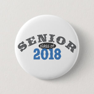 Ältere Klasse von Blau 2018 Button