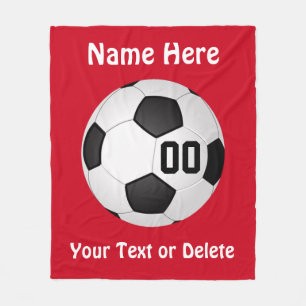 Ältere Nachtgeschenke für Fußball, Wurfs-Decke Fleecedecke