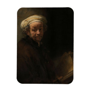 Ältere Rembrandt-Selbstporträts Magnet