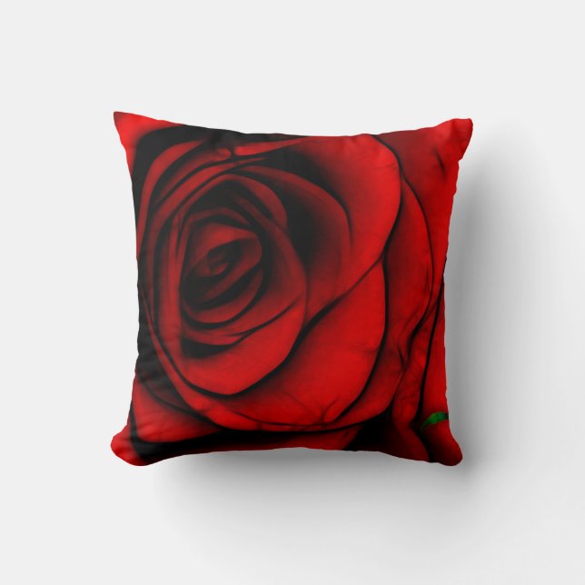 Ältere Rose Kissen (Vorderseite)