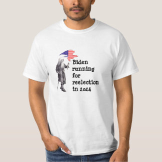 Ältere schläfrige Joe Biden Präsidentschaftswahlen T-Shirt