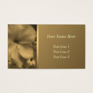 Ältere Sepia-Hibiskus-Blume