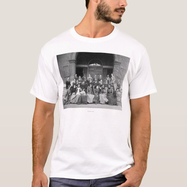Ältere vorbereitende Klasse an Fisk Universität T-Shirt (Vorderseite)