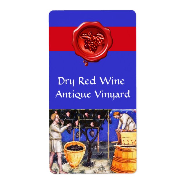 ÄLTERE WEINHALBUNG MIT ROTEN WEINBARRELS (Vorne)