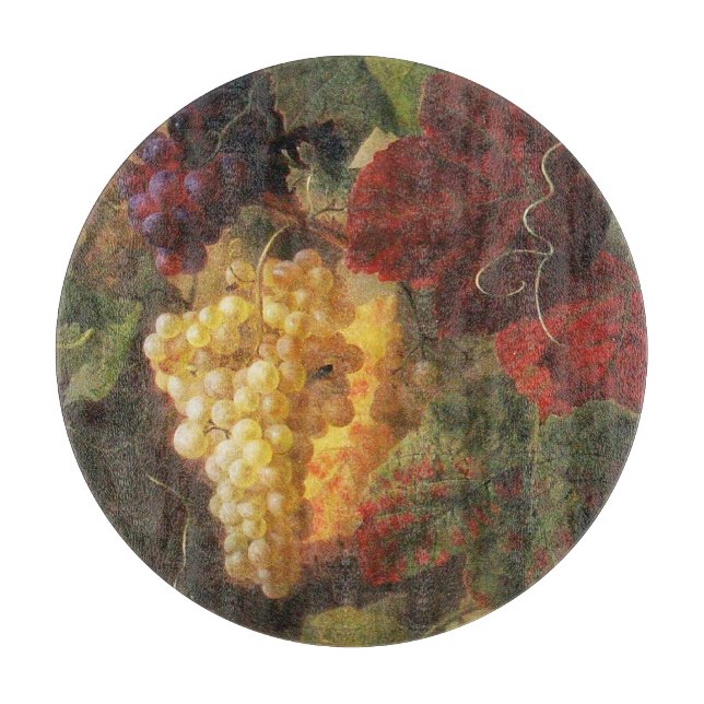 ÄLTERE WEINRÜSTUNG PARTY SCHNEIDEBRETT (Vorderseite)