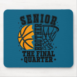 Älterer Bruder Basketball das letzte Viertel Spiel Mousepad