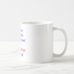 Älterer Bürger 60 Kaffeetasse