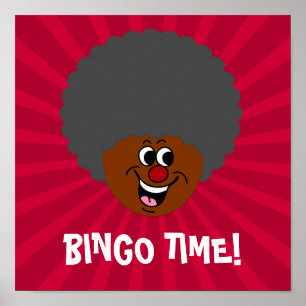 Älterer Bürger-Mitte-Bingo-NachtPreisträger Poster