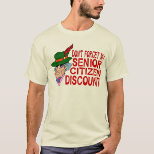 Älterer Bürger-Rabatt T-Shirt