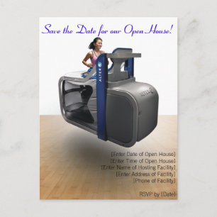 AlterG Open House Postcard Ankündigungspostkarte