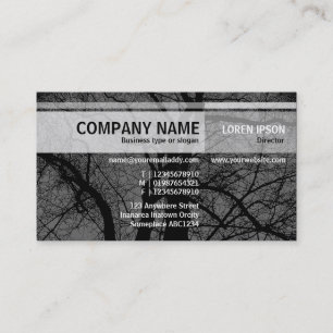 Alternate Töne - HC Tree - Grau Visitenkarte