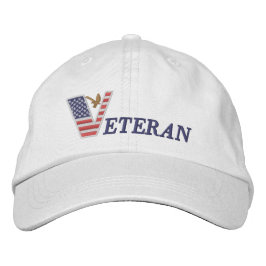 Alternative Apparel Basic Adjustable Veteran Cap Bestickte Baseballkappe