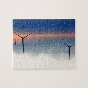Alternative Energie - Windenergie in den Wolken -
