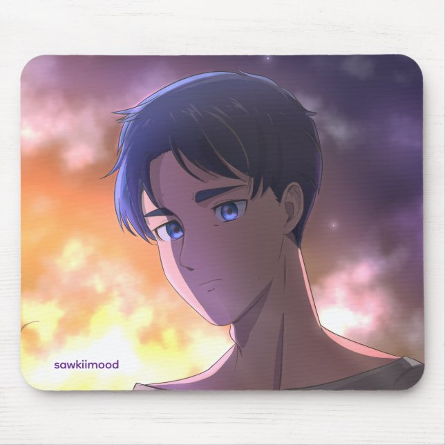Alternative Eren Mousepad (Vorne)