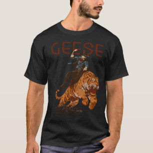 Alternative Gänse (Tiger-Farbsiebendruck) T-Shirt