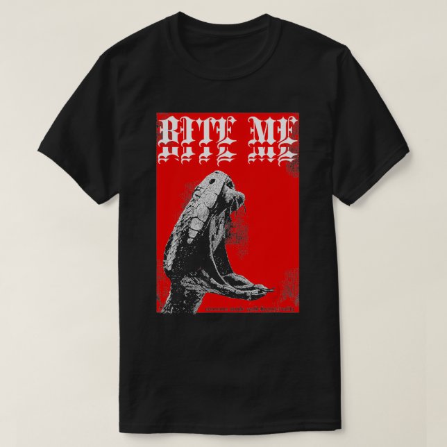 Alternative Kleidung Ästhetische Godwomen beißen m T-Shirt (Design vorne)