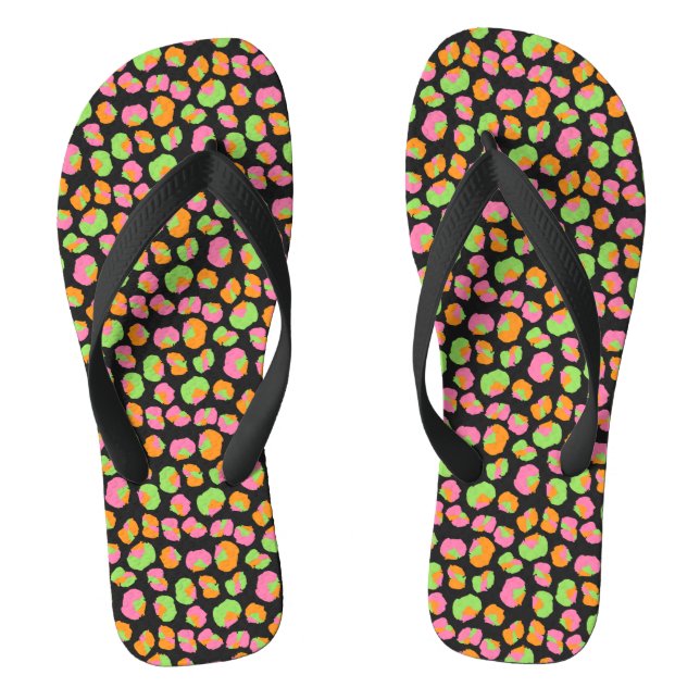Alternative Leopard-Printwerbung Flip Flops (Fußbett)