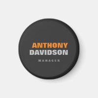 Alternative perfekte Größe Grau Orange fett Text