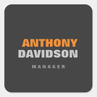 Alternative perfekte Größe Grau Orange fett Text