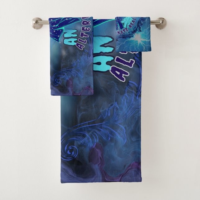 Alternative Realität 2 Badhandtuch Set (Insitu)