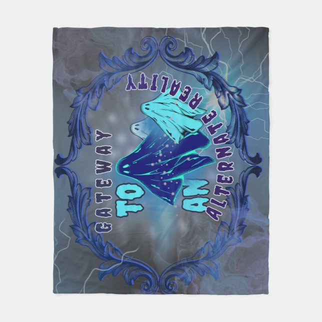 Alternative Realität 2 Fleecedecke (Vorderseite)