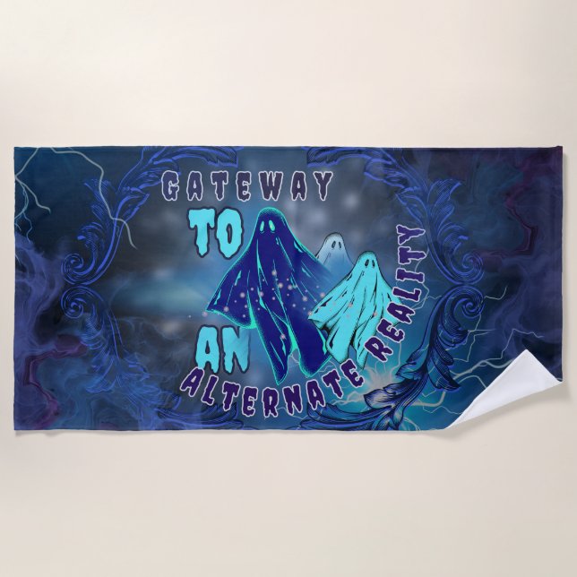 Alternative Realität 2 Strandtuch (Vorderseite)