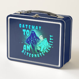 Alternative Realität Metall Brotdose