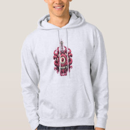 Alternative Retro Sci-Fi Gedankenkontrolle Augapfe Hoodie