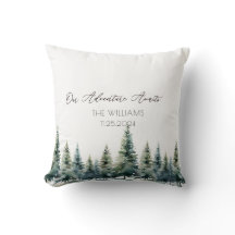 Alternative Wedding Guest Book Pine Trees