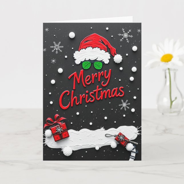 alternative Weihnachtskarte Karte (Kleine Pflanze)