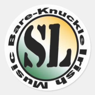 Alternatives Logo Runder Aufkleber