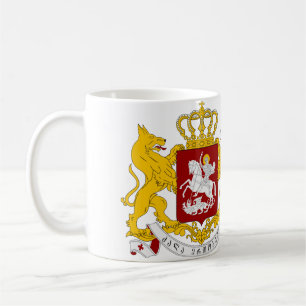 Alternatives Wappen Georgien Kaffeetasse