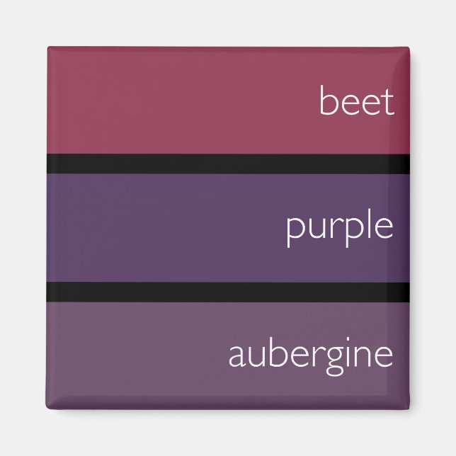 Alternativmagnet: Farb-Armbanduhren Magnet (Vorne)