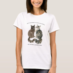Alternder Humor für Katzenliebhaber Freunde Eheman T-Shirt