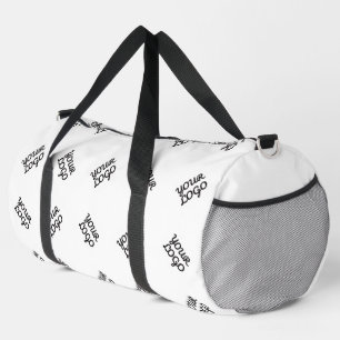 Alternierendes Geschäftslogo oder Bildmuster   Wei Duffle Bag
