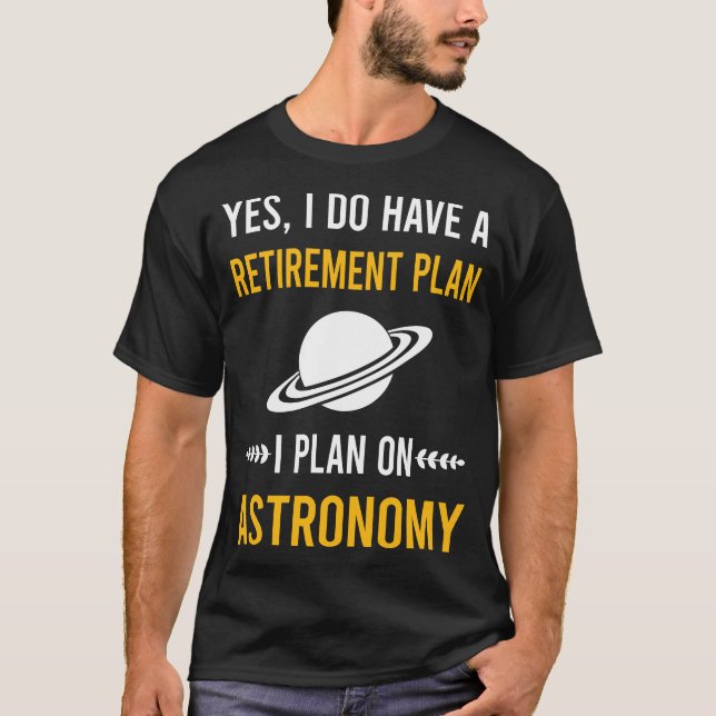 Altersastronomie T-Shirt (Vorderseite)